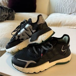 Black 3M adidas Nite Joggers size 5